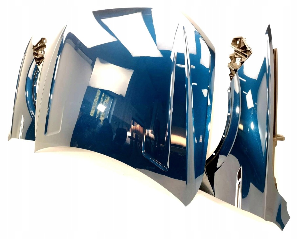 Комплектний  перед капот бампер крило led vw touareg 3 cr7 r-line lp5m Ціна