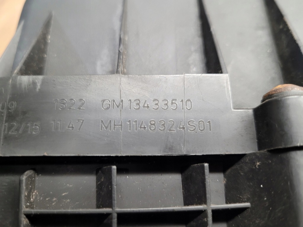 фото №6, Opel corsa e 14-19 1.4 корпус фільтра повітря 13433510