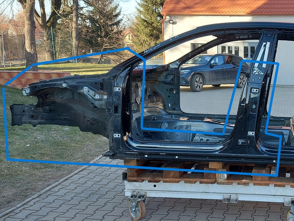 фото №1, Vw arteon 3g8 2018r четверть лонжерон блок двигателя левый перед