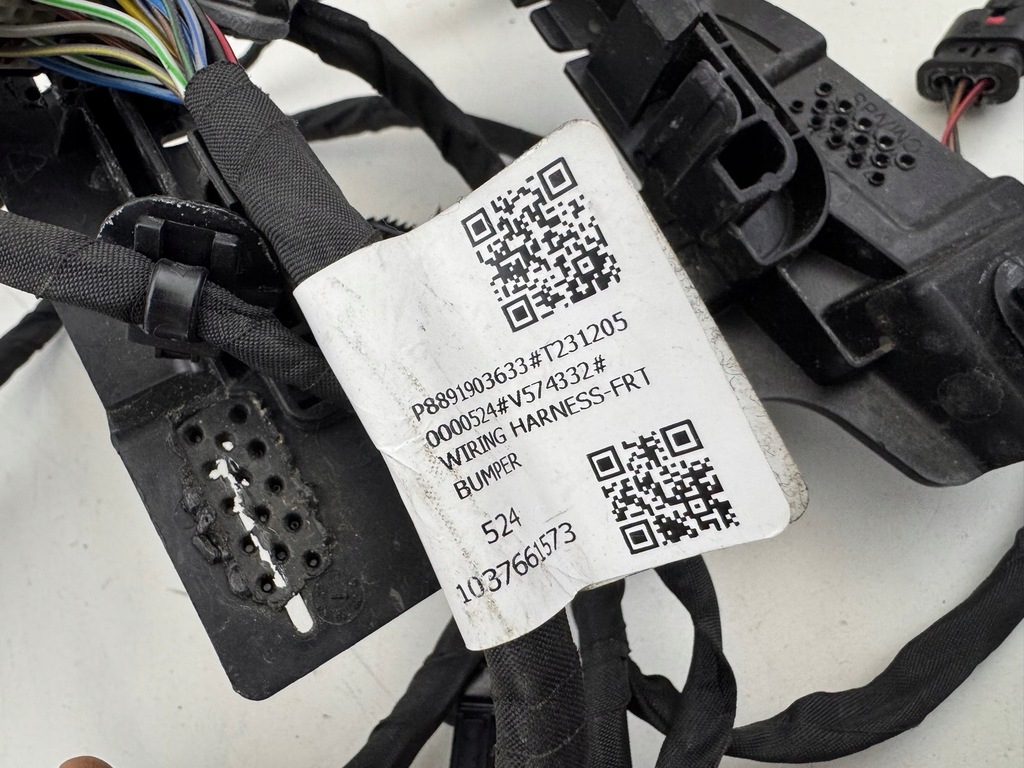 фото №7, Volvo ex30 ex-30 джгут електропроводка бампера перед передній pdc радар 23-