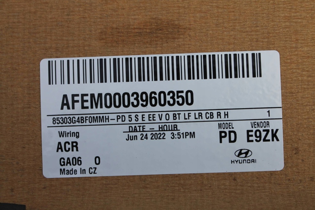 фото №6, Стеля оббивка ручка tchórzo кріплення 85303g4bf0 hyundai i30 iii hb 17-