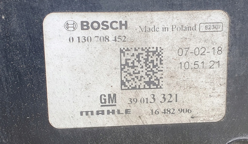 фото №4, Вентилятор opel astra v 5 k оригінал демонтаж