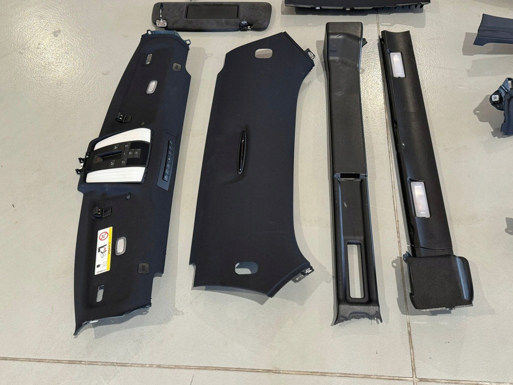 фото №5, Mercedes amg gt a190 стеля стійки spływy лампа обшивка дах