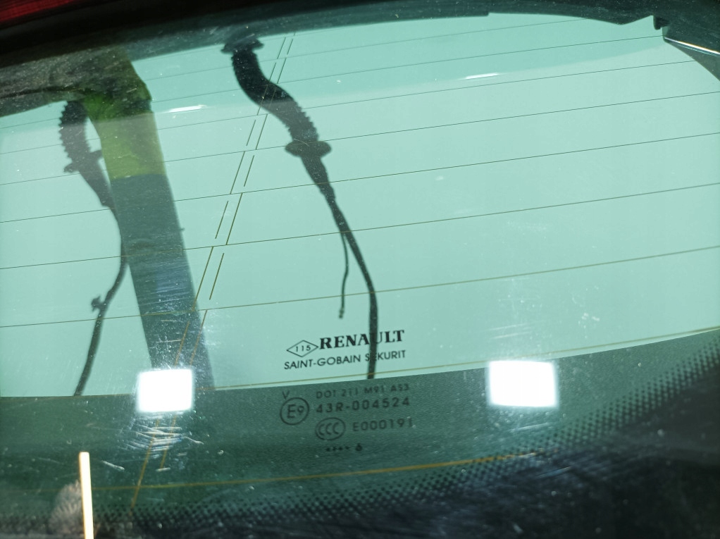 фото №8, Renault megane iv hb задняя крышка багажника багажника tegne