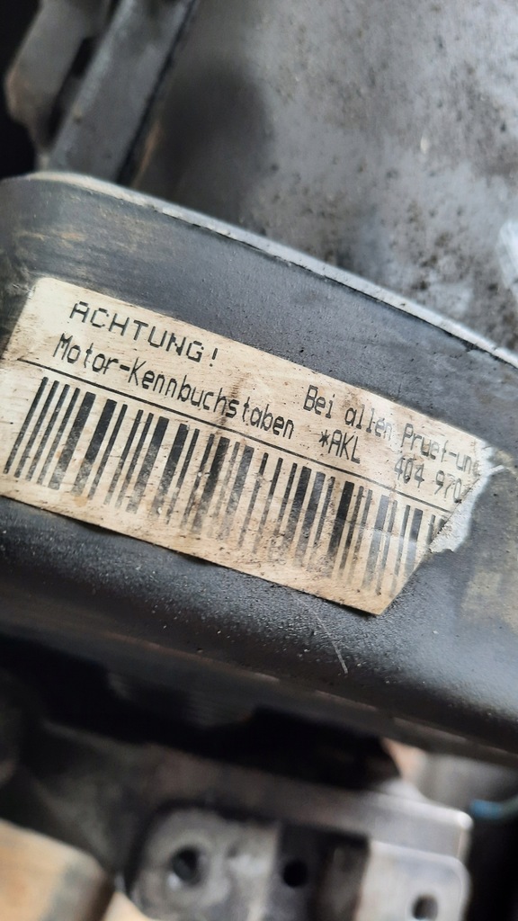 фото №7, Двигун vw bora golf seat leon 1.6 8v akl вимірювання