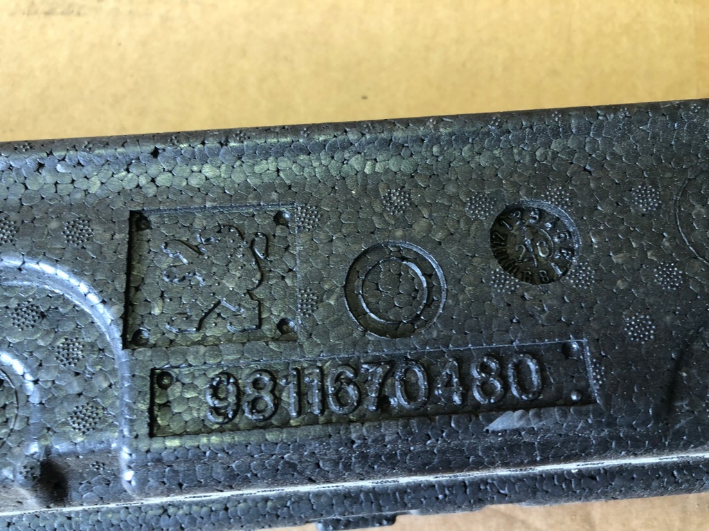 фото №10, Абсорбер бампера перед peugeot 3008 ii 9811670480