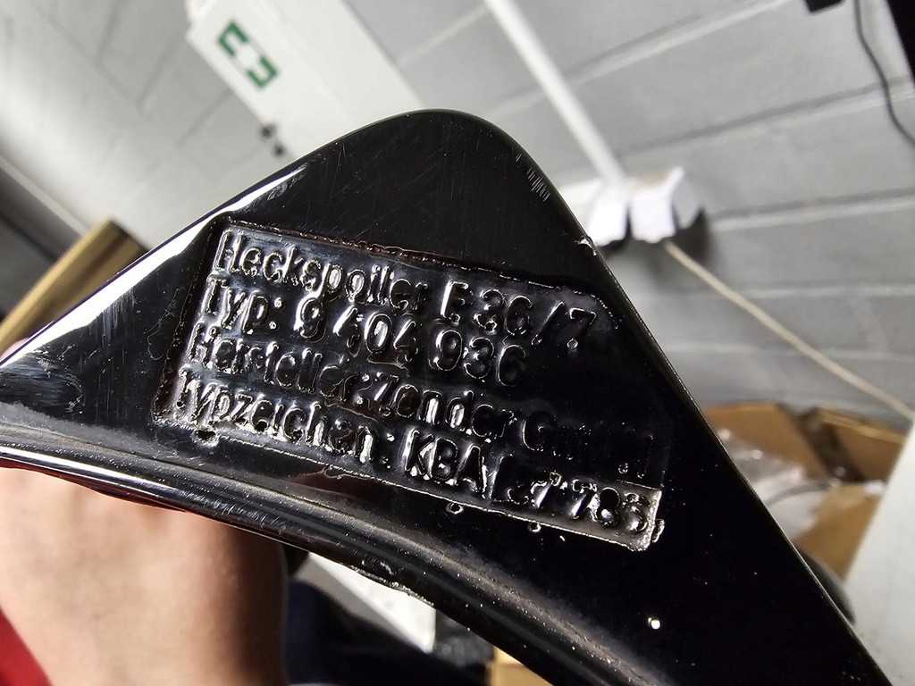 фото №12, Bmw z3 e36 2.8 roadster 95-99 кришка багажника кришка багажника +спойлер спойлер grad