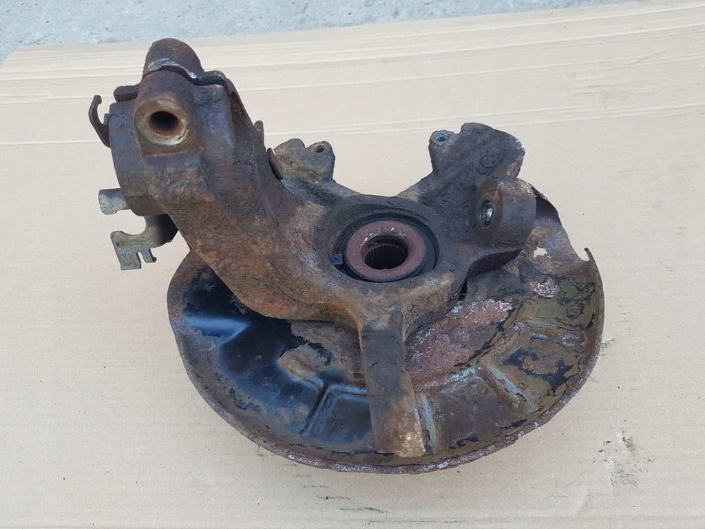 фото №10, Поворотный кулак + ступица + датчик левый перед / audi a2 1.2 1.4 1.6 / исправна