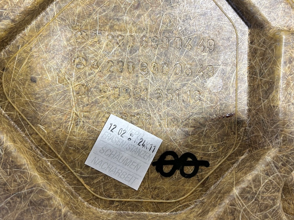 фото №8, Mercedes sl r230 w230 полка задняя 2306900449