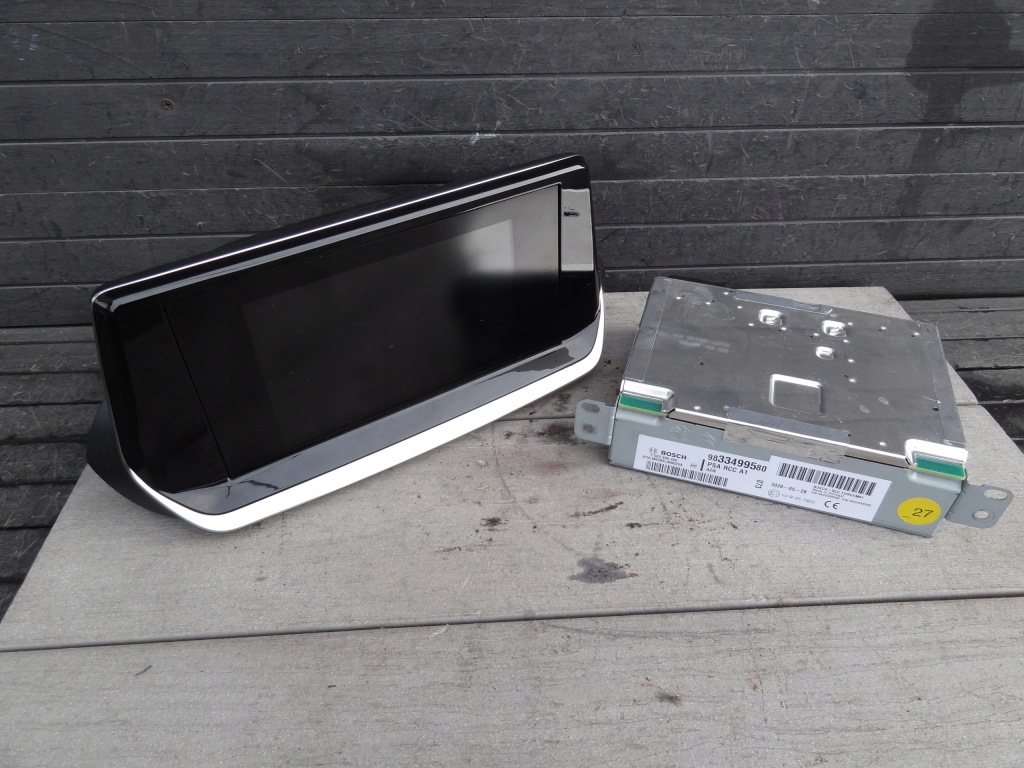 фото №1, Peugeot 208 ii 2020 радио навигация дисплей 9833499580 europa оригинал