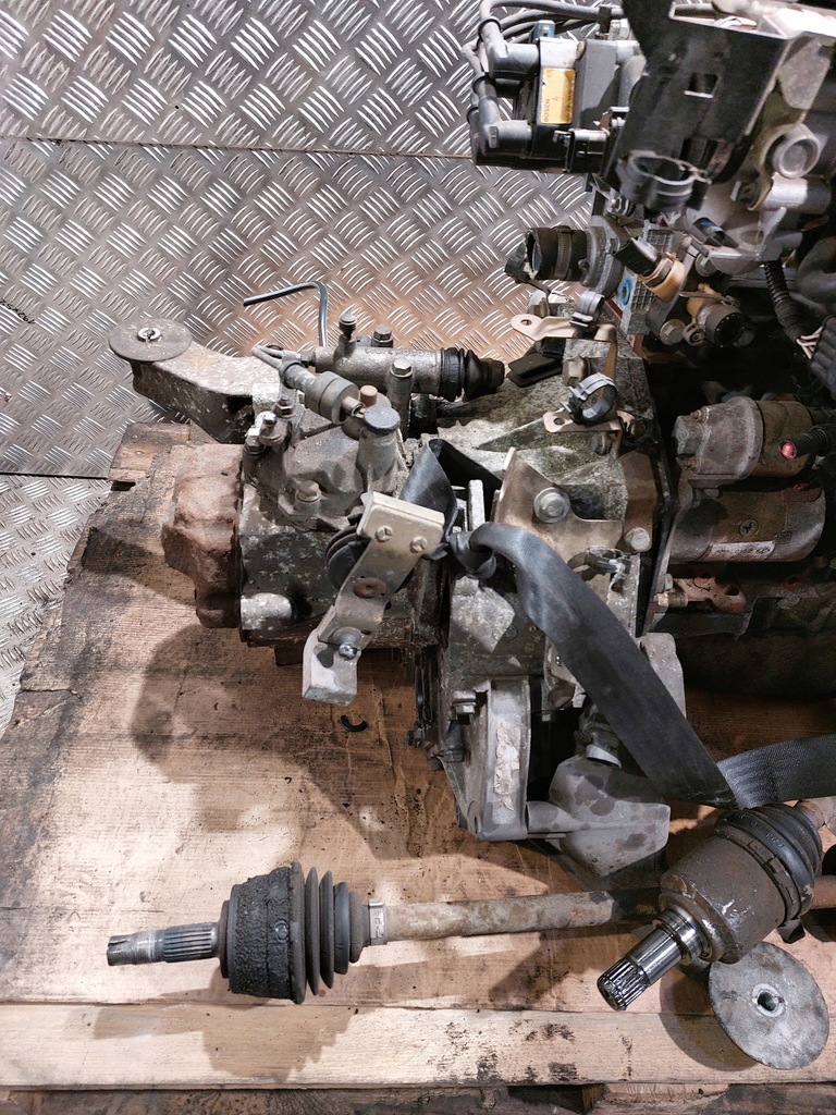 фото №11, Двигатель kompletny ze коробка передач fiat brava 1.2 18a5000