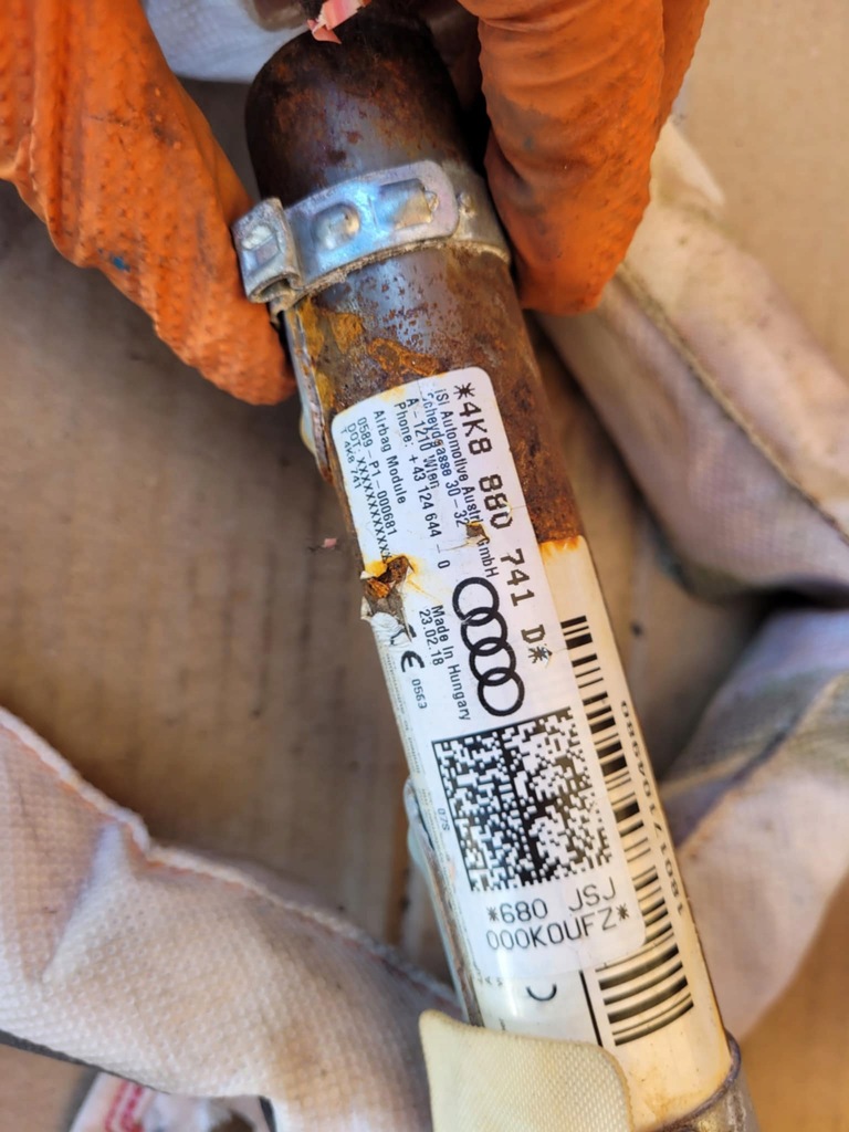 фото №7, Шторка безопасности левая audi a7 4k c8 4k8880741d