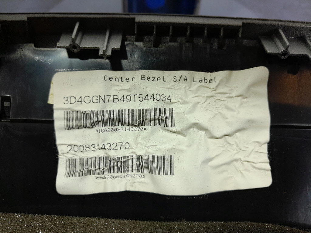 фото №8, Dodge journey i защита рамка радио панель кондиционера решётки обдув