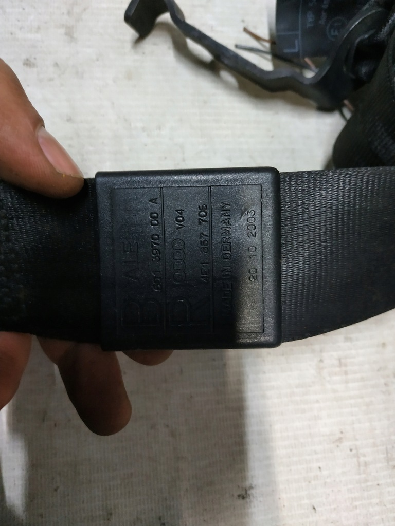 фото №8, Pas ремни безопасности audi a8 d3