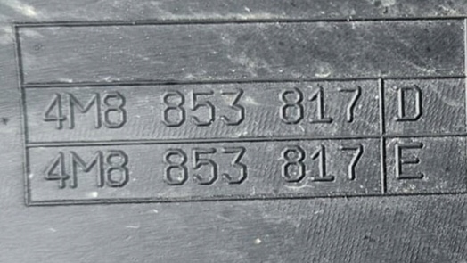 фото №7, Audi q8 4m8 4m8853817d молдинг левая задняя оригинал