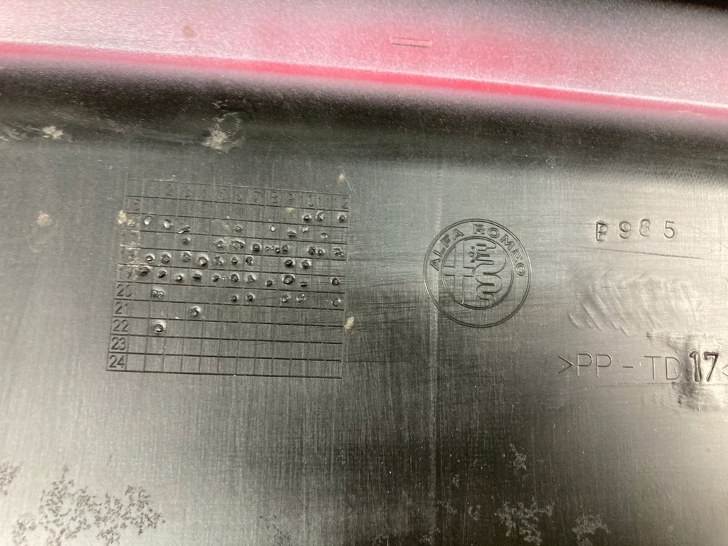 фото №8, Спойлер диффузор накладка бампера заднего alfa romeo giulietta veloce