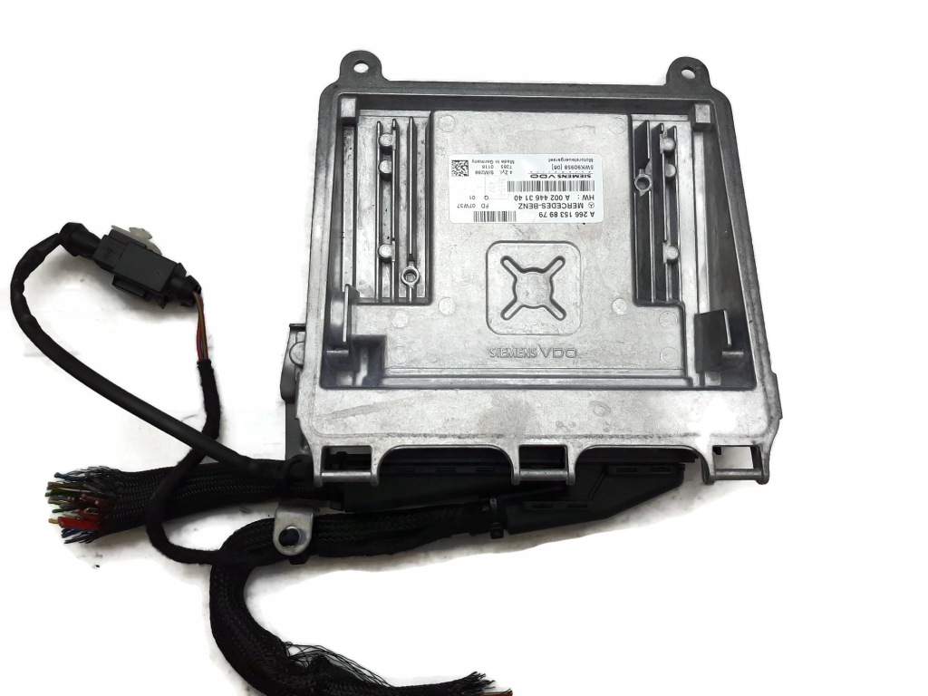 фото №1, Mercedes w169 бортовой компьютер двигателя a2661538979