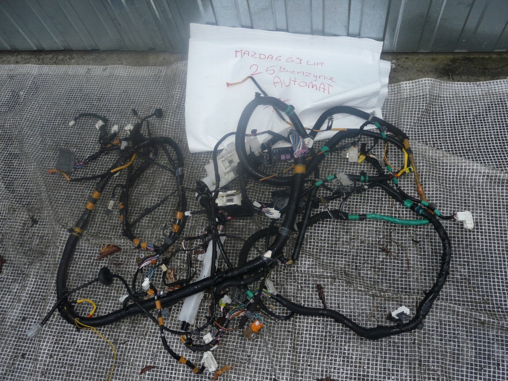 фото №6, Джгут mazda 6 gj салону кабіна kpl 13- seda 2.5