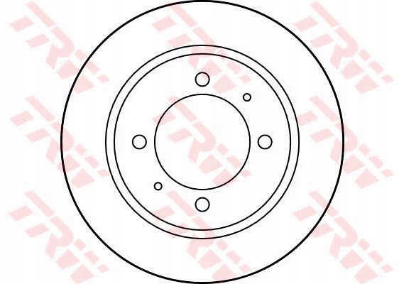 фото №5, Тормозные диски тормозные колодки задняя trw mitsubishi carisma