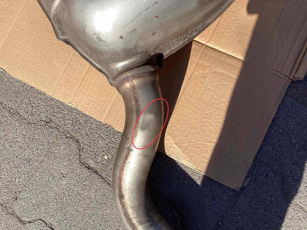 фото №11, Выхлоп гаситель porsche macan 95b253611s 95b253681ak 95b253682ag