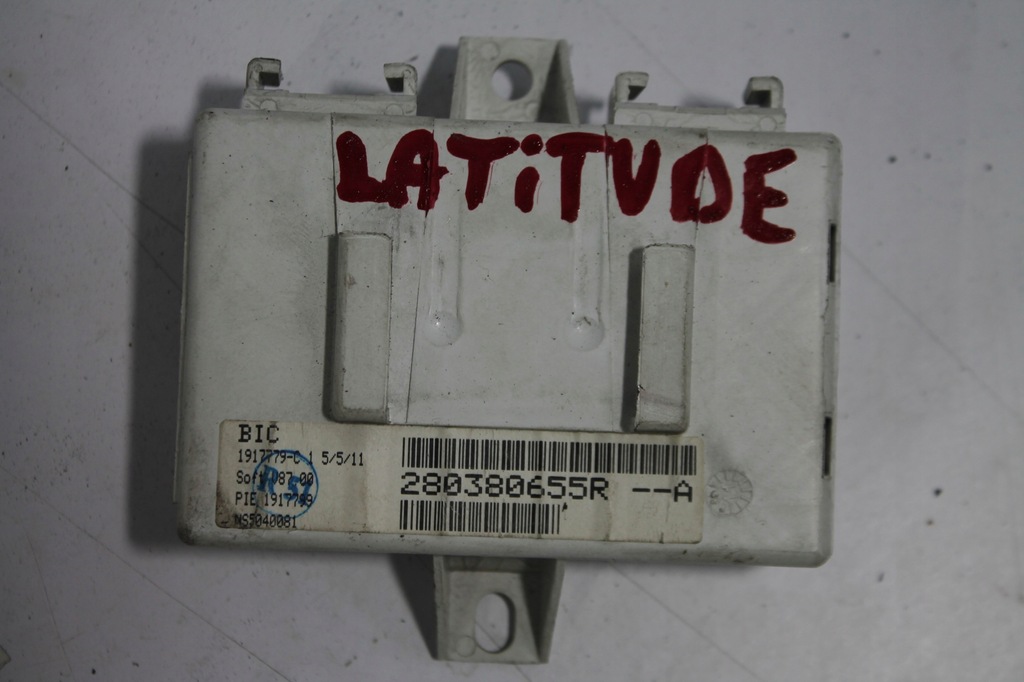 фото №1, Модуль навигации 280380655r renault latitude 10-15