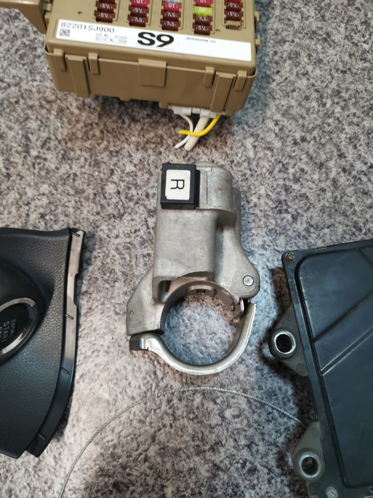 фото №8, Subaru forester v sport набор стартовый бортовой компьютер ключи 2.5 бензин usa 18-