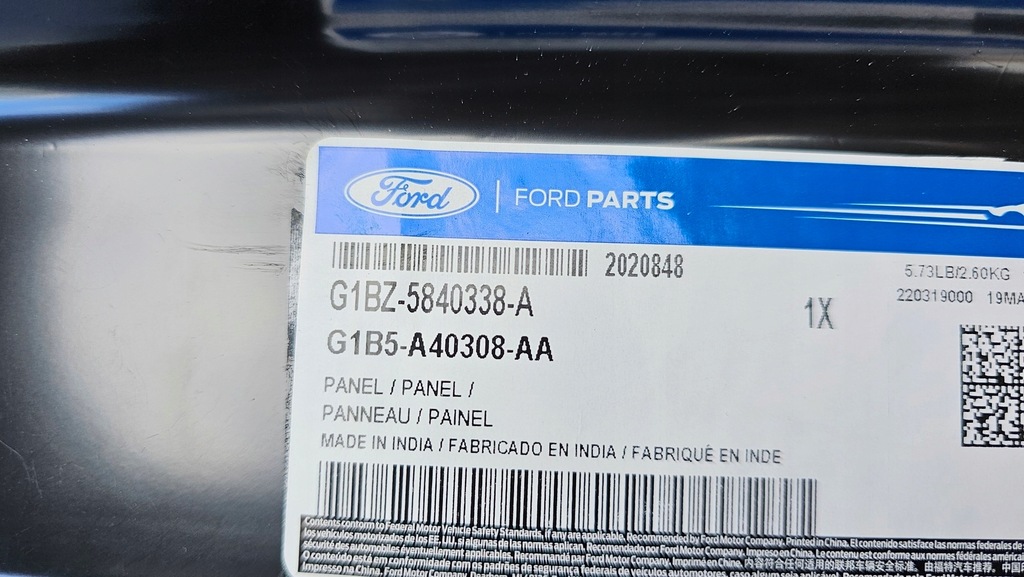 фото №8, Pas задний панель багажника ford ka plus g1b5-a40308-aa oryg new