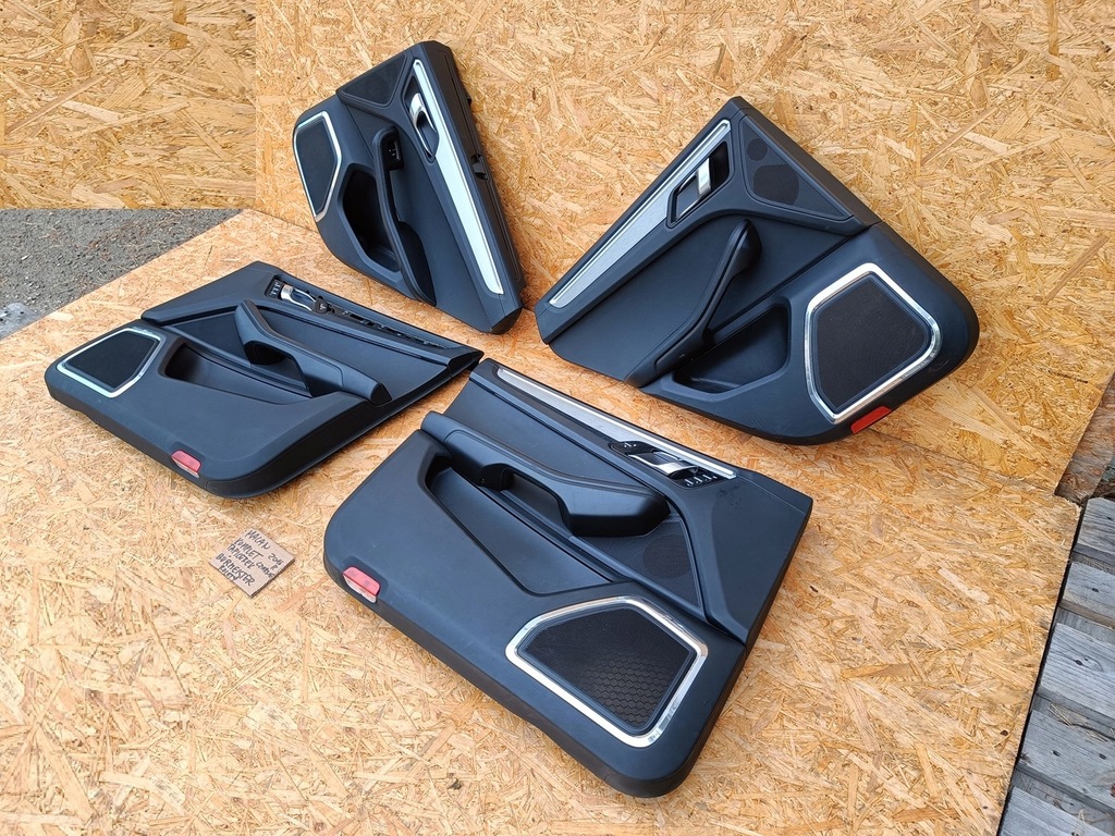 фото №5, Porsche macan обшивка обшивки обивка дверь правый левый задняя перед burmester