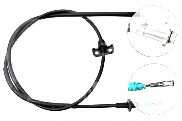 фото №1, A.b.s. трос тормоза ручного volvo s80 00-06 awd