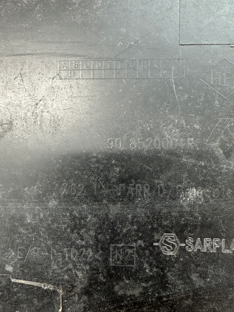 фото №9, Renault master iii movano молдинг дверь правая задняя