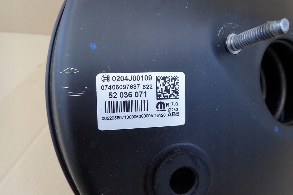 фото №4, Fiat tipo ii 1.4i 2015- усилитель тормозов тормоза 52036071