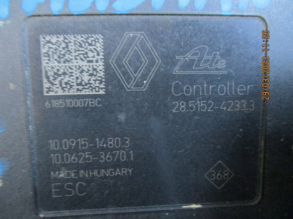 фото №4, Abs renault talisman 476607355r