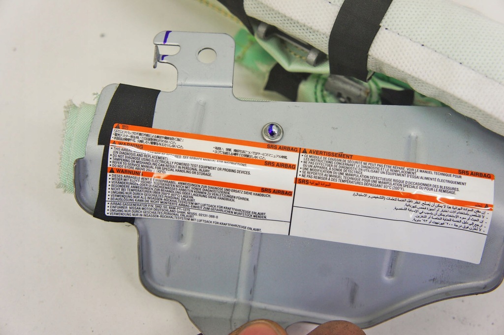 фото №6, Ow141 nissan leaf i ze0 подушка безопасности шторка безопасности правая