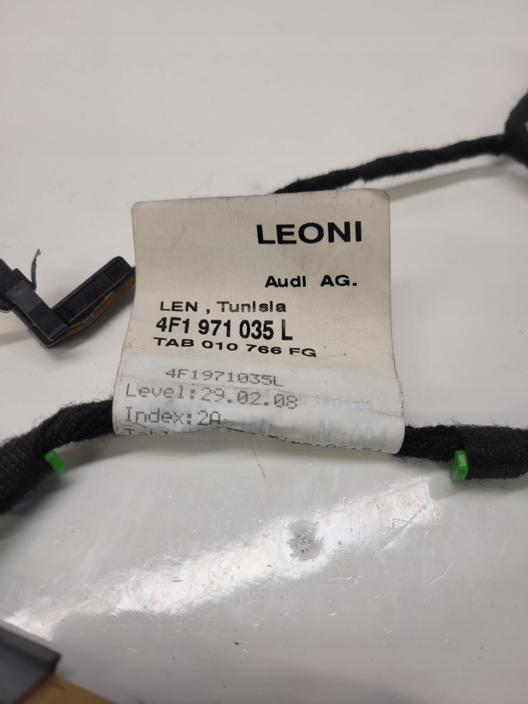 фото №4, Жгут обшивка дверь левый p audi a6 c6 4f1971035l