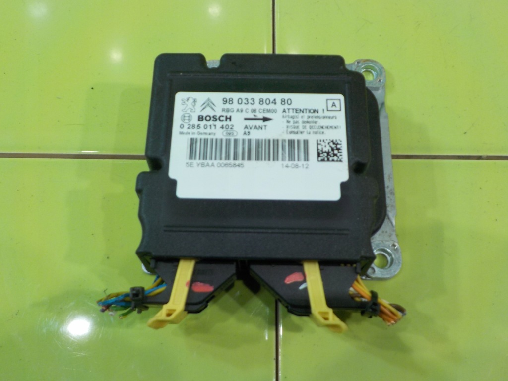 фото №1, Peugeot 208 i 1.2 b 13r hb 3d модуль датчик подушка безопасности s803380480 0285011402