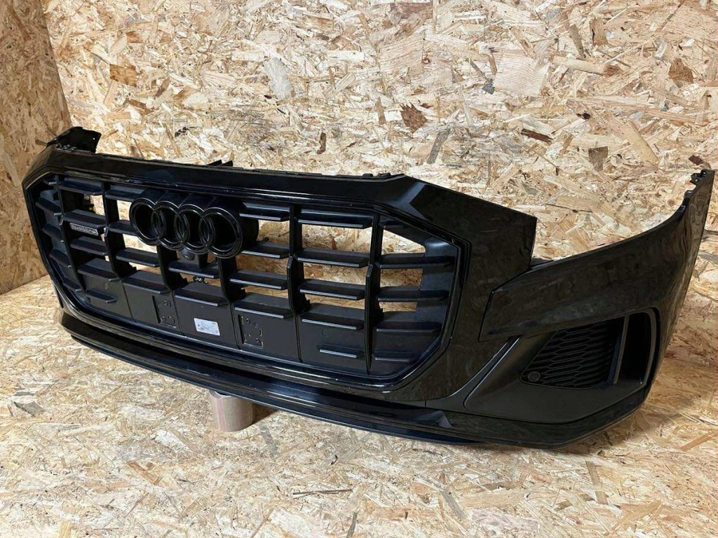 фото №10, Kompletny бампер перед audi q8 4m8 s-line камера pdc ly9t 22r оригинал