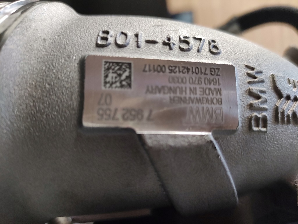 фото №6, Турбонагнетатель турбина bmw x1 u11 2 u06 7952755