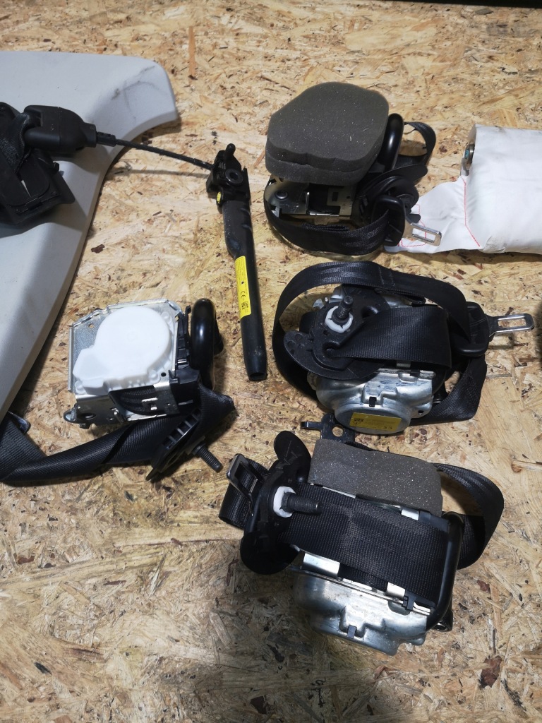 фото №2, Peugeot rifter partner подушки безопасности ремни натяжитель набор 2022r оригинал