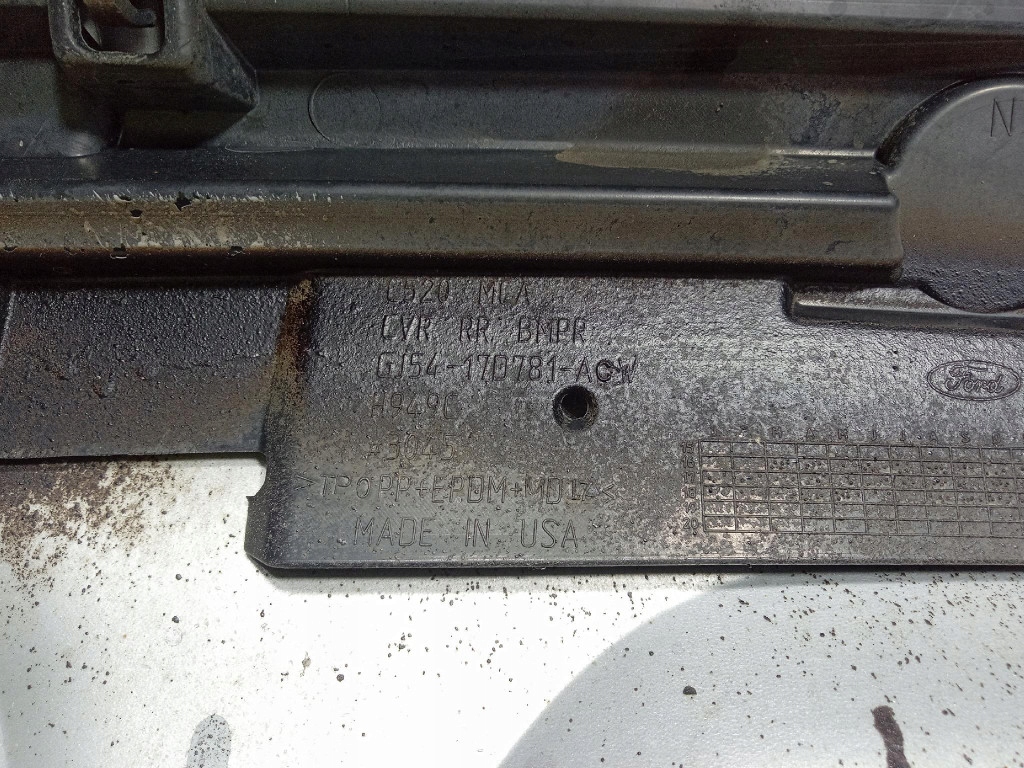 фото №13, Ford escape iii kuga mk2 lift 16- бампер задня lightning blue