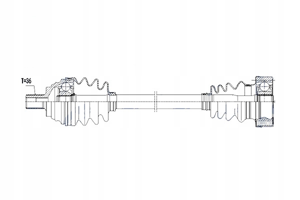 Nty приводной вал приводная vw golf v 1.4 03- golf vi 1.2tsi 09- passat 1.6fsi Цена
