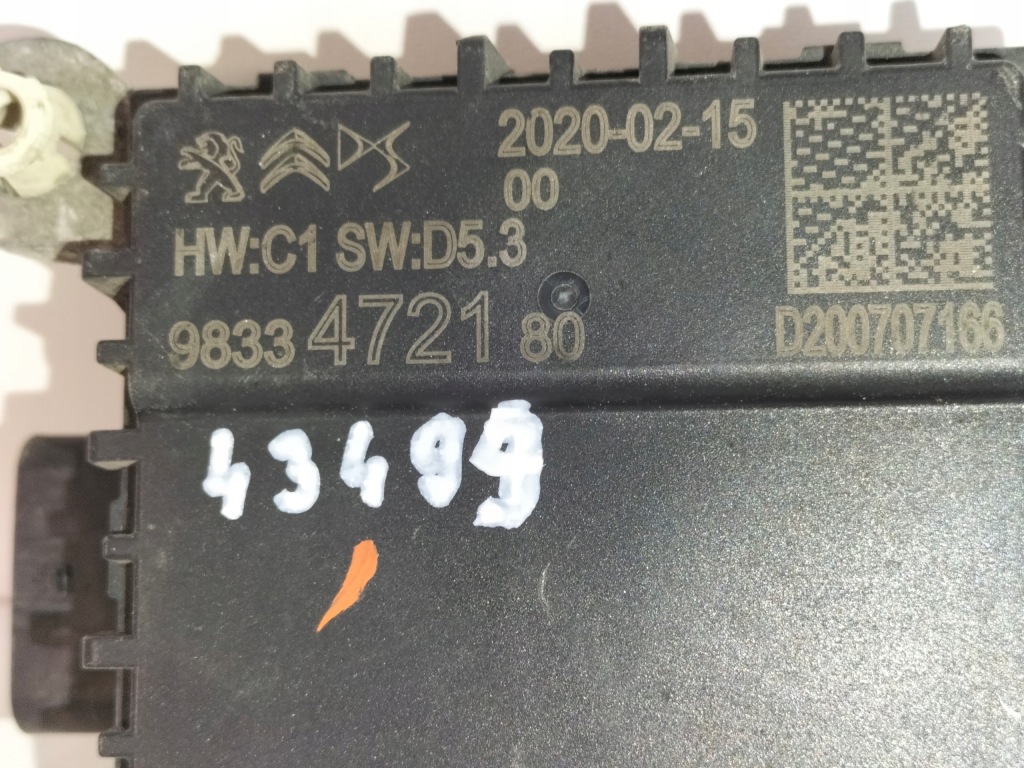 Радар датчик датчик disctronic acc peugeot 208 2 2008 2 19- в Украине