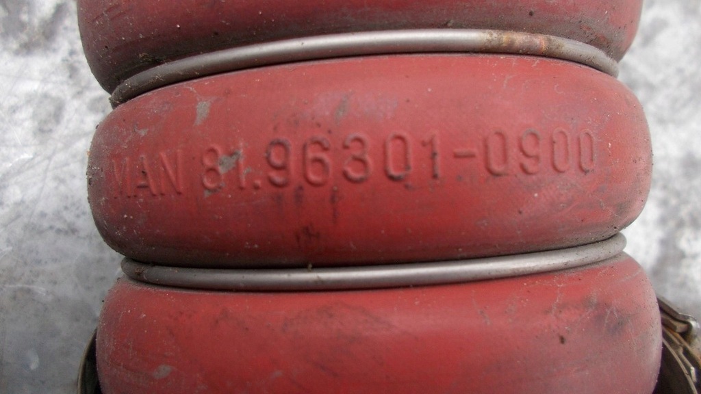 фото №3, Резиновый элемент труба bałwan воздухозаборник воздуха man tgs tgx