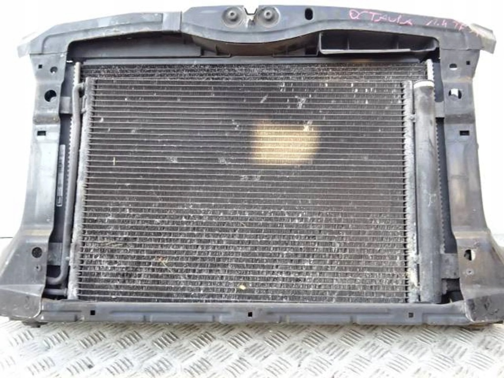 фото №3, Радиатор kpl pas передний skoda octavia ii 1.4 fsi