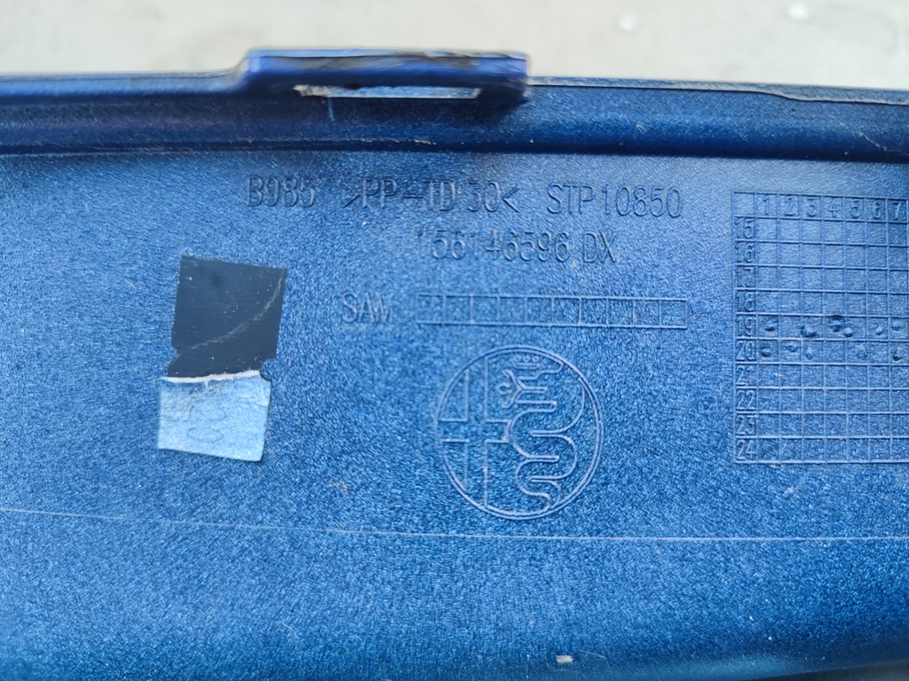 фото №6, Alfa romeo stelvio veloce молдинг порог правый 100% оригинал