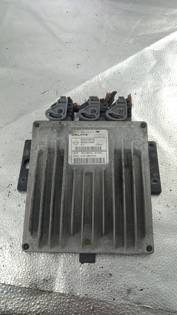 фото №1, Бортовий комп'ютер двигуна renault megane ii 04r 1.5dci seda