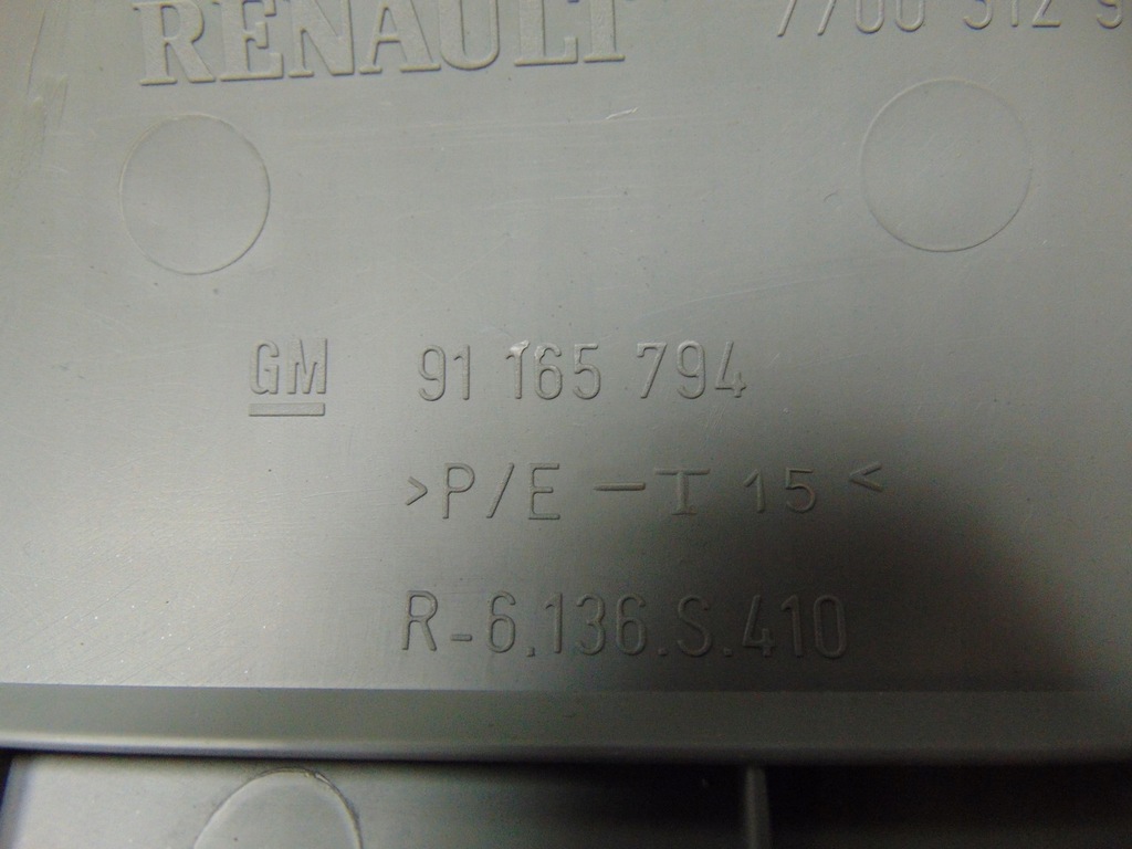 фото №9, Заглушка подушка безпеки пасажира vivaro trafic 2001-2014 europa 91165794