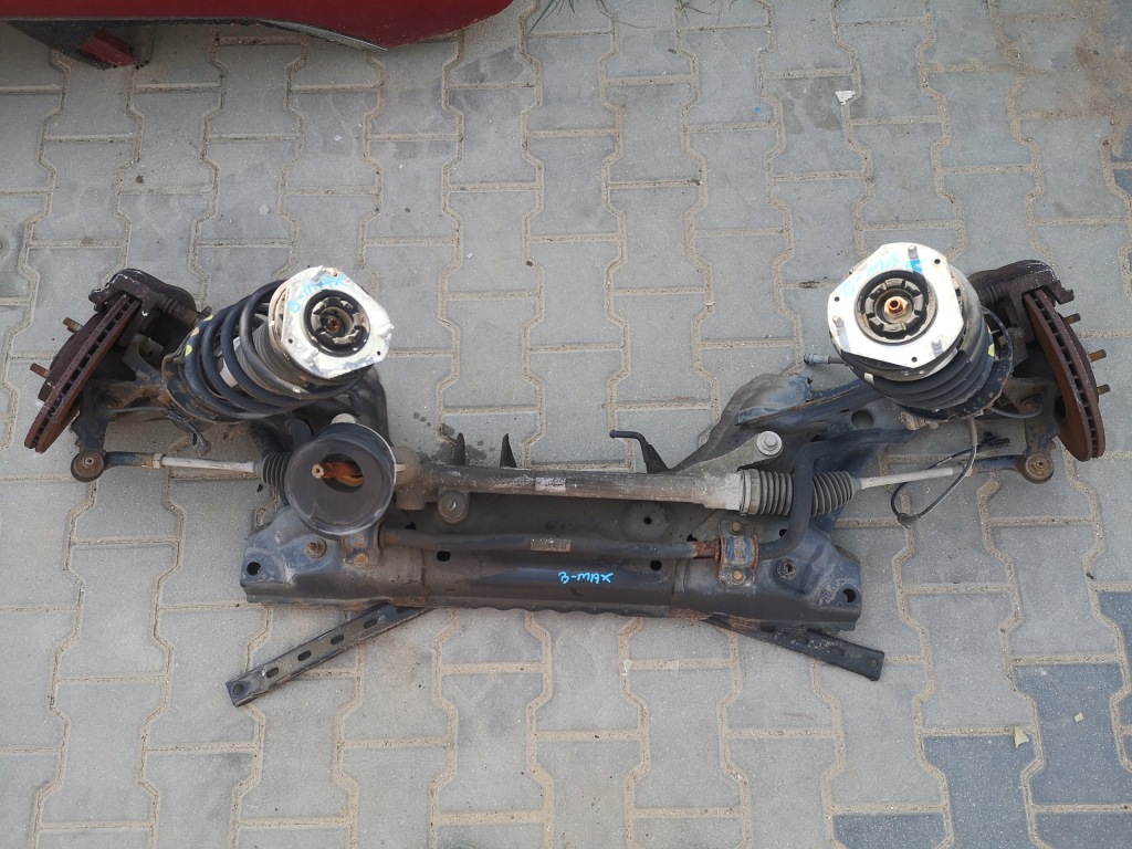 фото №1, Ford b-max поворотный кулак правый перед амортизационная стойка рычаг 1.0ecb