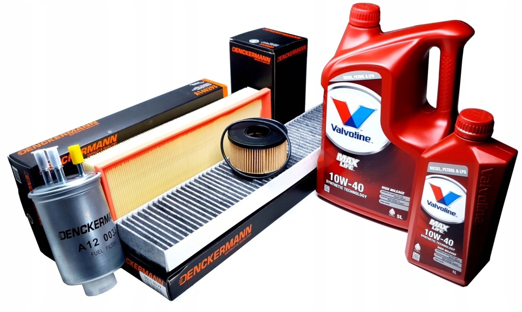 фото №1, 4 фільтри 6l оливи 10w40 ford mondeo mk3 2.0tdci