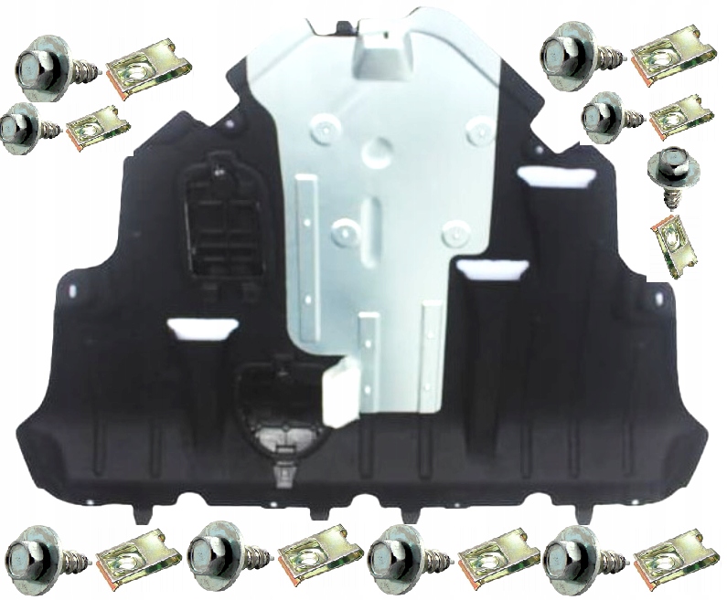 фото №1, Jeep cherokee kl 2016-2019 защита двигателя клипсы