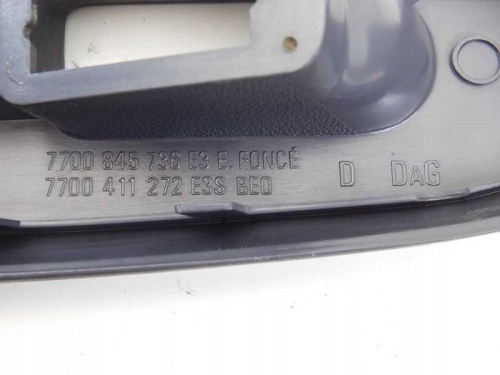 фото №5, 15/17 renault clio накладка обшивка двері p.przód